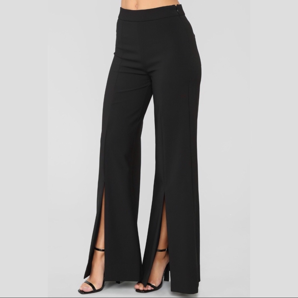 Black sexy dress pants NEW! Unique!